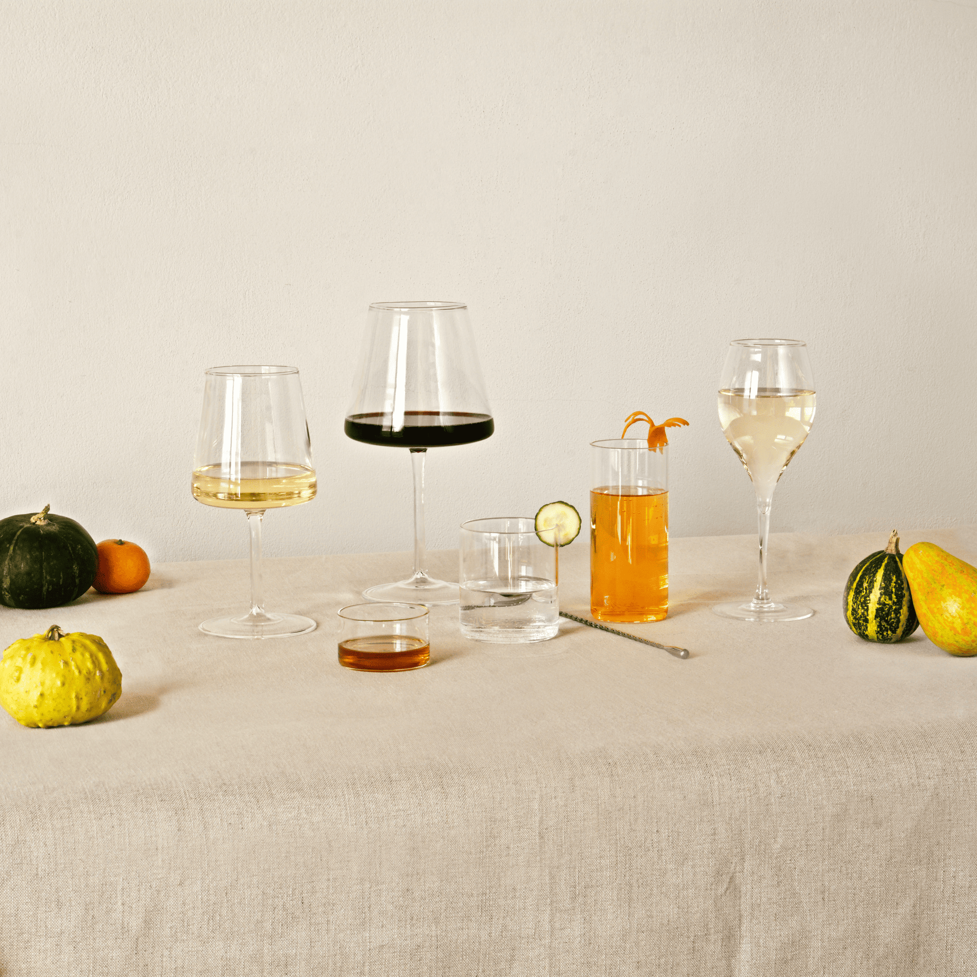 Bicchieri Messicani Soffiati A Mano – Set Di 6 Bicchieri Con Motivo A Spirale Acqua (10 Once Ciascuno - Foto 3