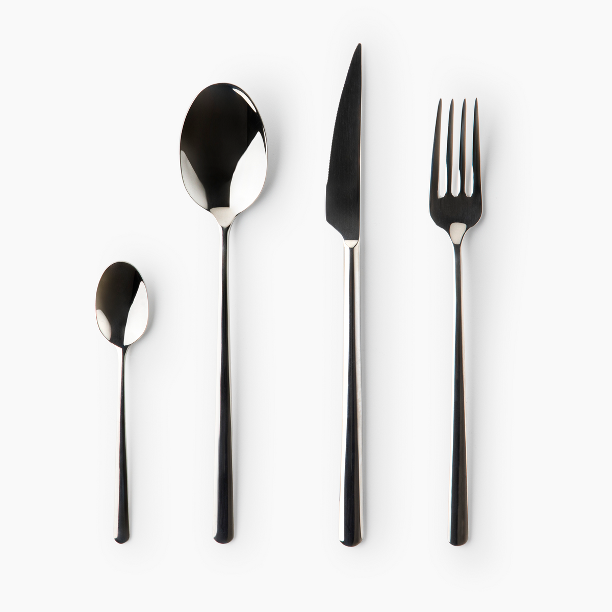 Set di Posate in Acciaio Inox 304/18-8 di Alta Qualità, Nuovo Design di Coltello Set di Posate in Acciaio Inox 304/18-8 di Alta Qualità, Nuovo Design di Coltello